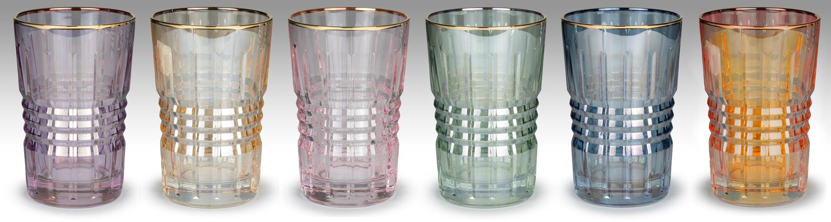 TAURUSНабор высоких стаканов 6шт, хрустальное стекло, H 12,5 вид 2