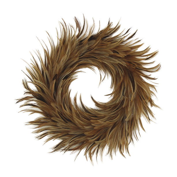 COK Декор для центра стола, перья петушиные, COK диам 35 см