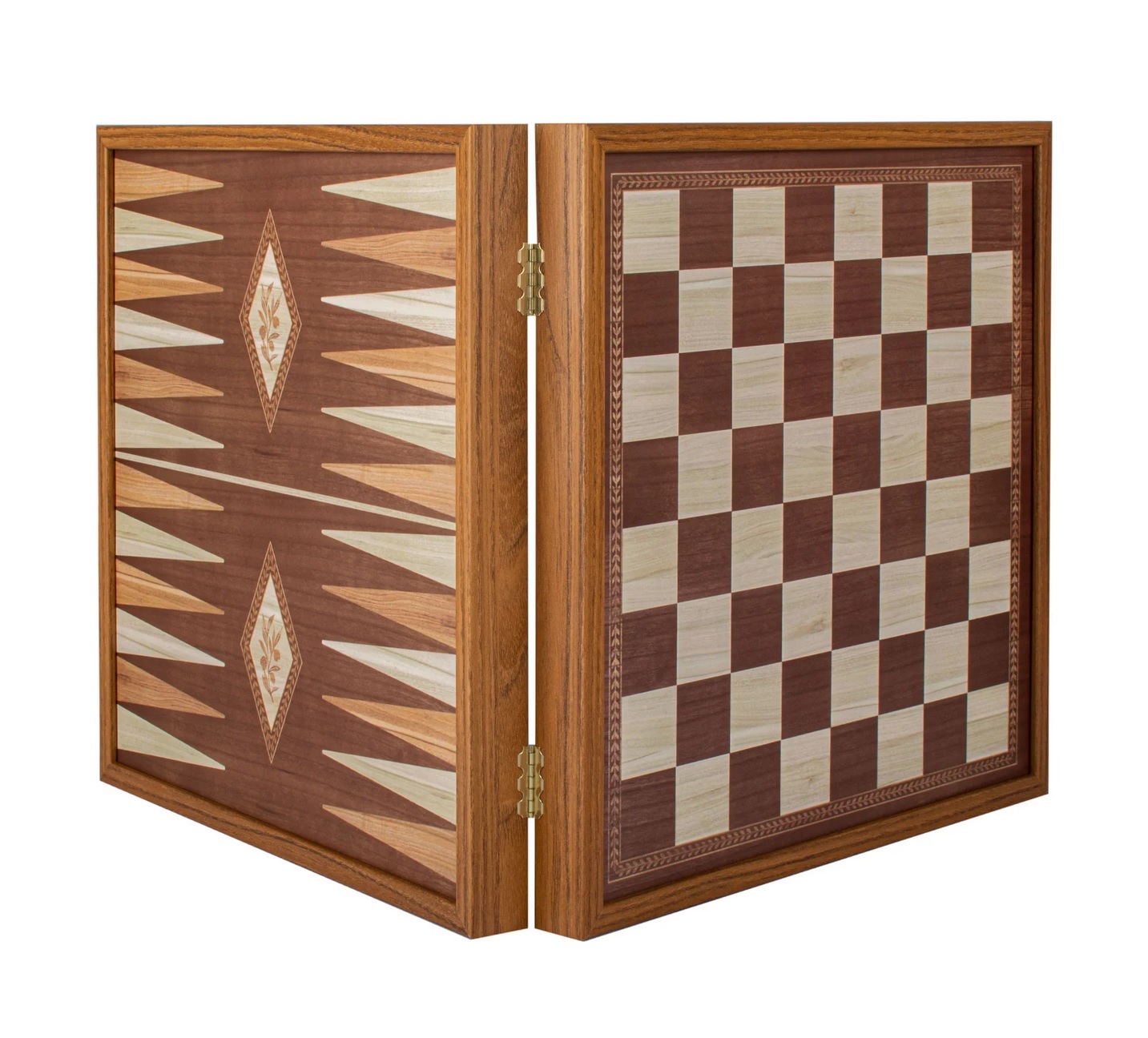 Chess/Backgammon/Ludo/Snakes Шахматы/нарды/лудо/змеи , футляр из орехового дерева вид 6