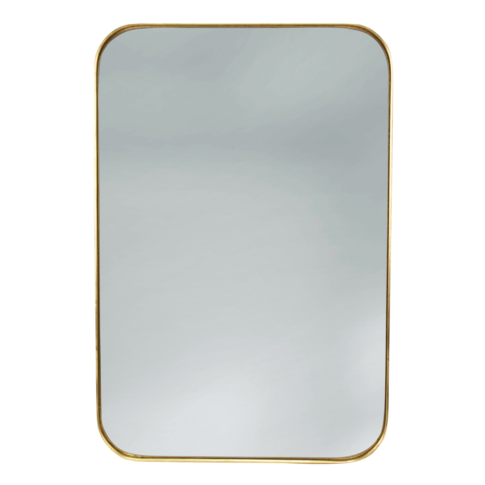 Зеркало прямоугольное, золото, 41х4 Н 61металл