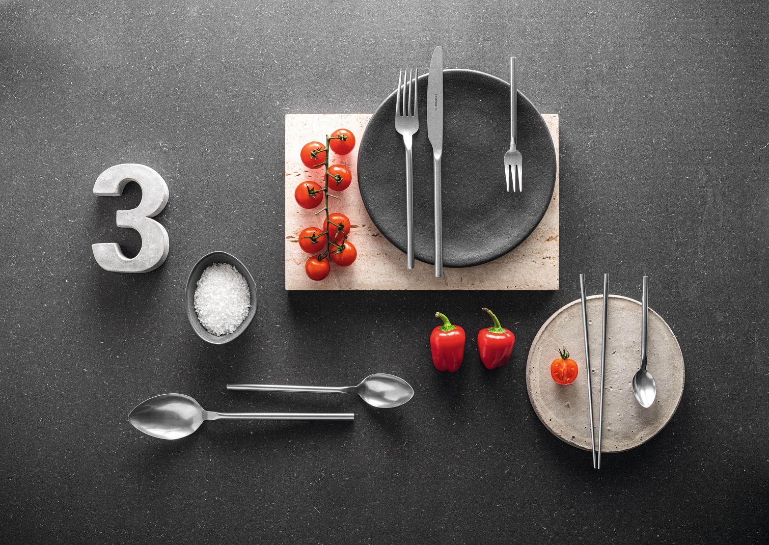 DESIREE MAT 135столовые приборы, матовый, сталь 18/10, 24 шт.