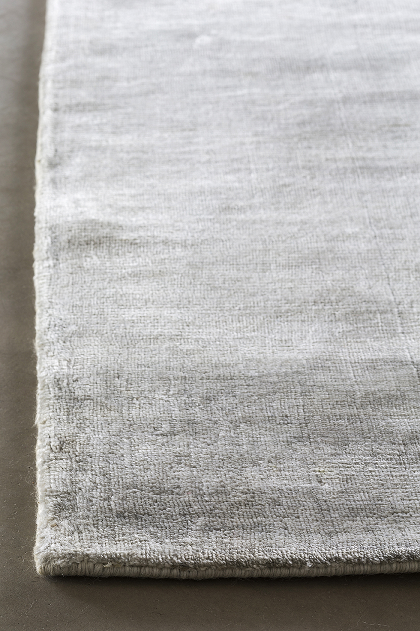 BAMBOO LIGHT GREYКовер 200х300, высота ворса 11-12 мм, 4 кг/м2, ручная работа, цвет светло-серый, вид 2