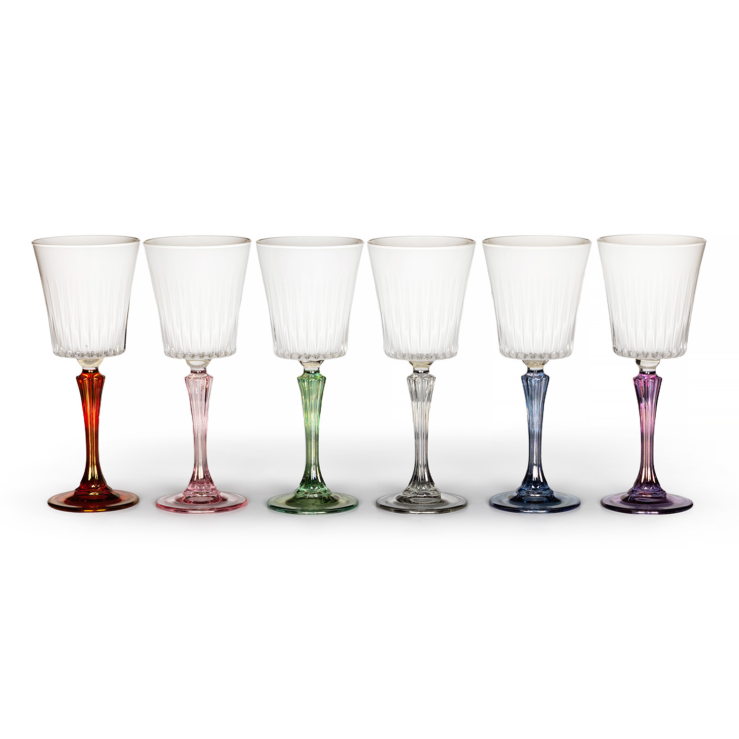 DOMНабор бокалов для вина 6шт, хрустальное стекло, H 20 вид 2