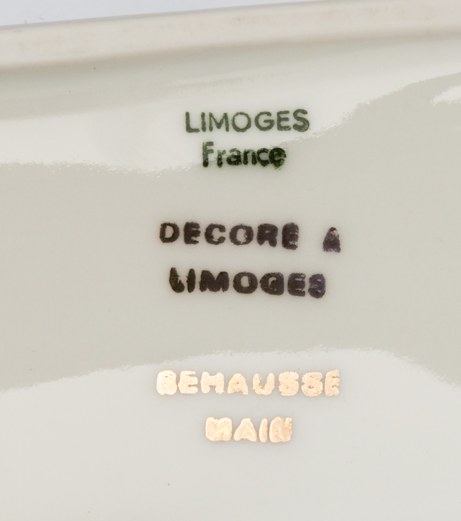 CRISTELL A/009 ANEMONEШкатулка диам 10 , лиможский фарфор вид 3