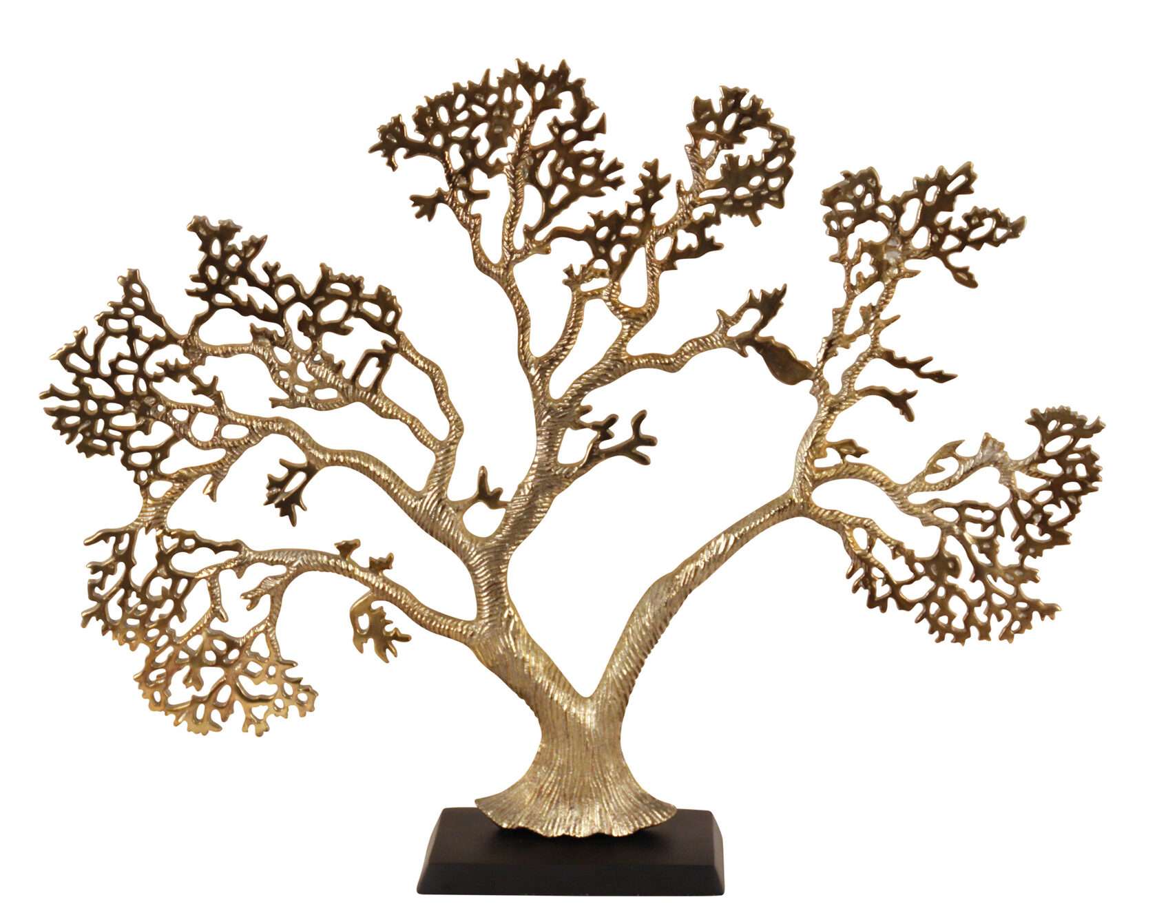 BONSAI TREEСкульптура бонсай , металл, цвет светлое золото H: 50 cm | W: 64 cm | D: 11 cm