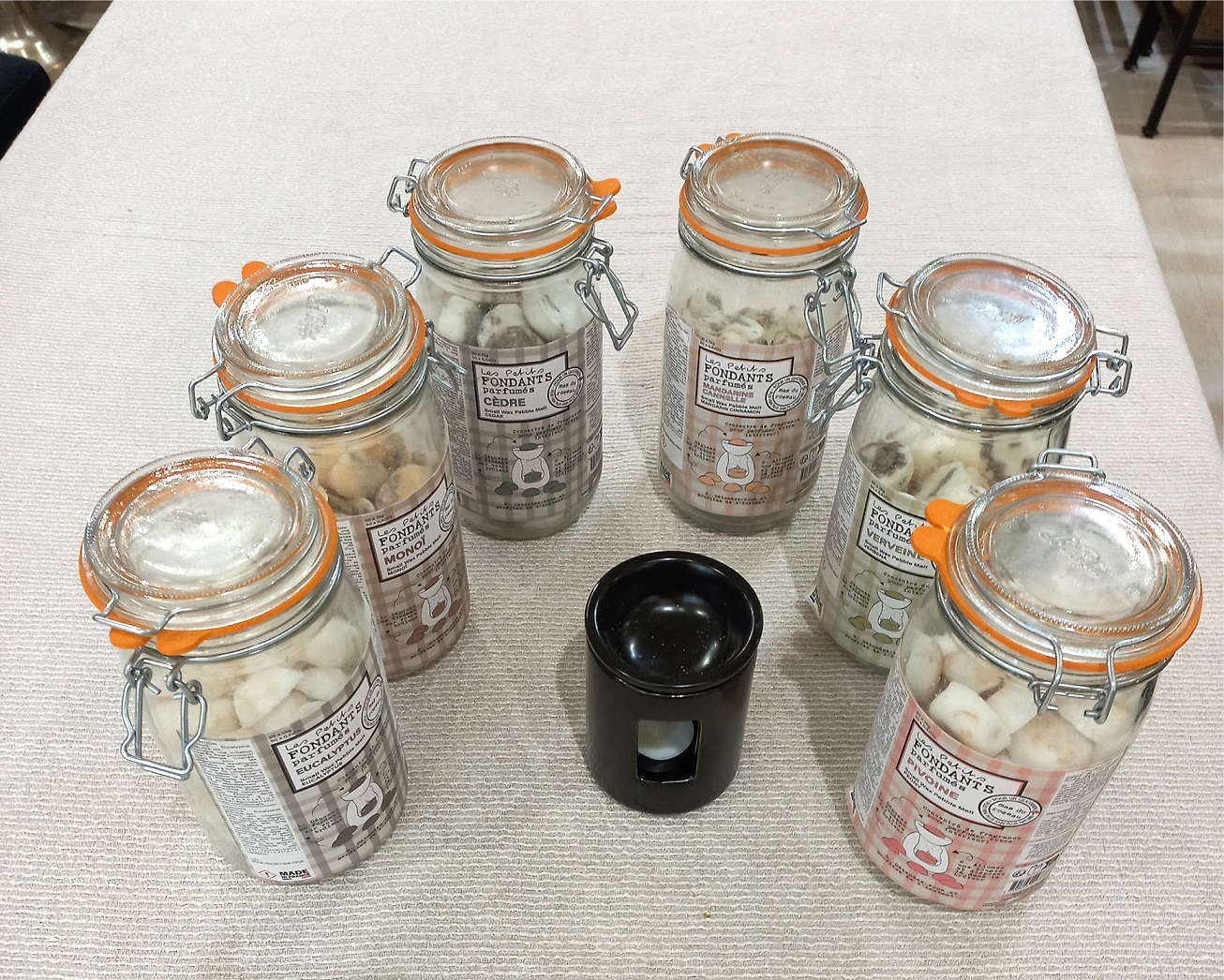 MANDARINE CANNELLE Шарик восковый для аромалампы, 15 гр, мандарин с корицей