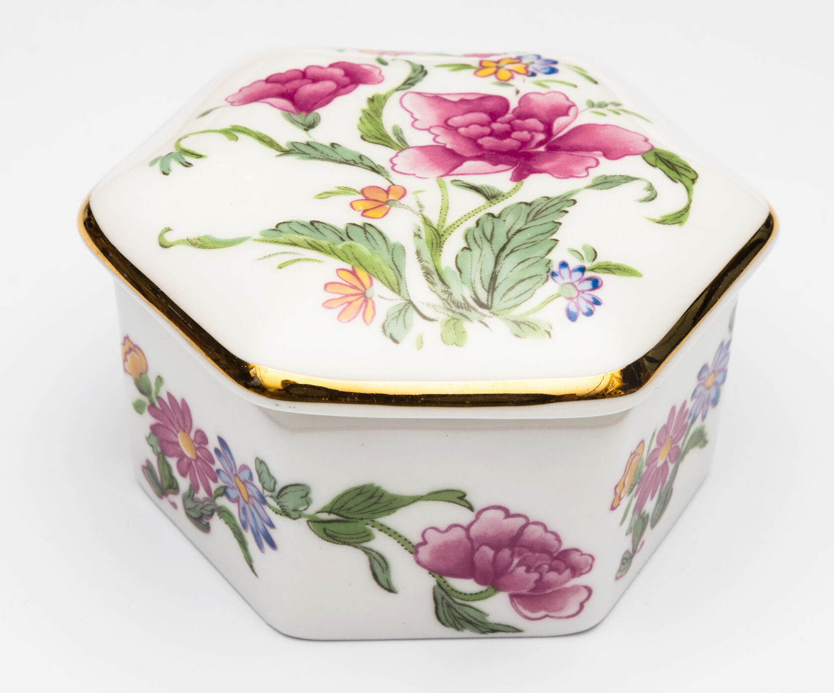 SCOLLOP DEC/BOPШкатулка 10х5, лиможский фарфор вид 3