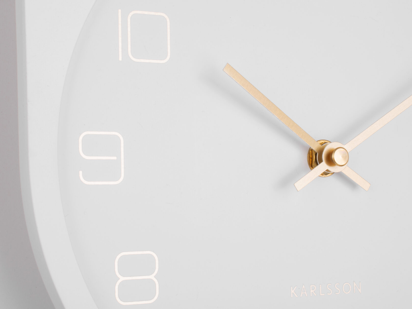 Часы настенные с маятником Karlsson CASA PENDULUM, 39 x 22 x 6 см, белый, МДФ, бесшумный механизм, вид 4
