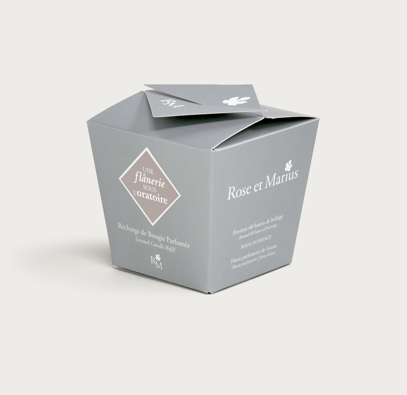 ORATOIRE Запасная свеча парфюмированная, силиконовая оболочка, 200 гр, около 60 ч горения вид 2