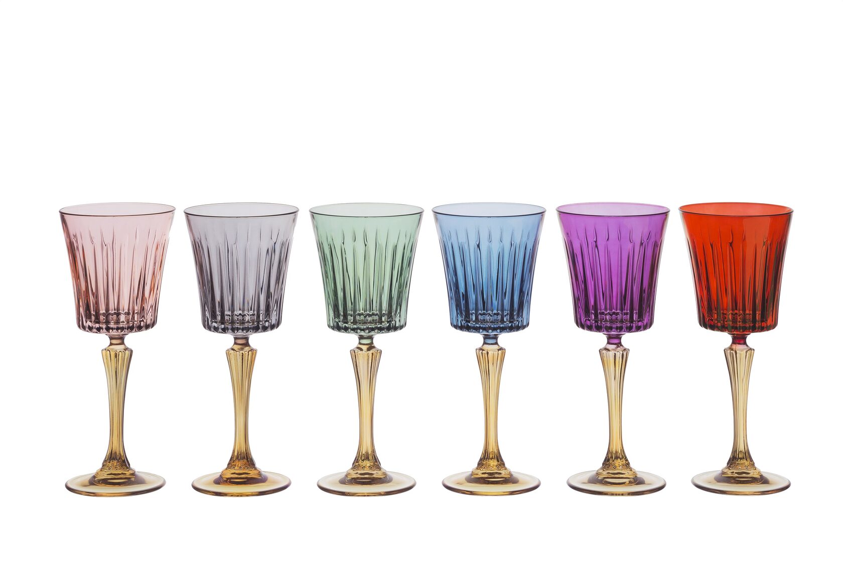 DOMINAНабор бокалов для вина 6шт, хрустальное стекло, H 20 вид 2