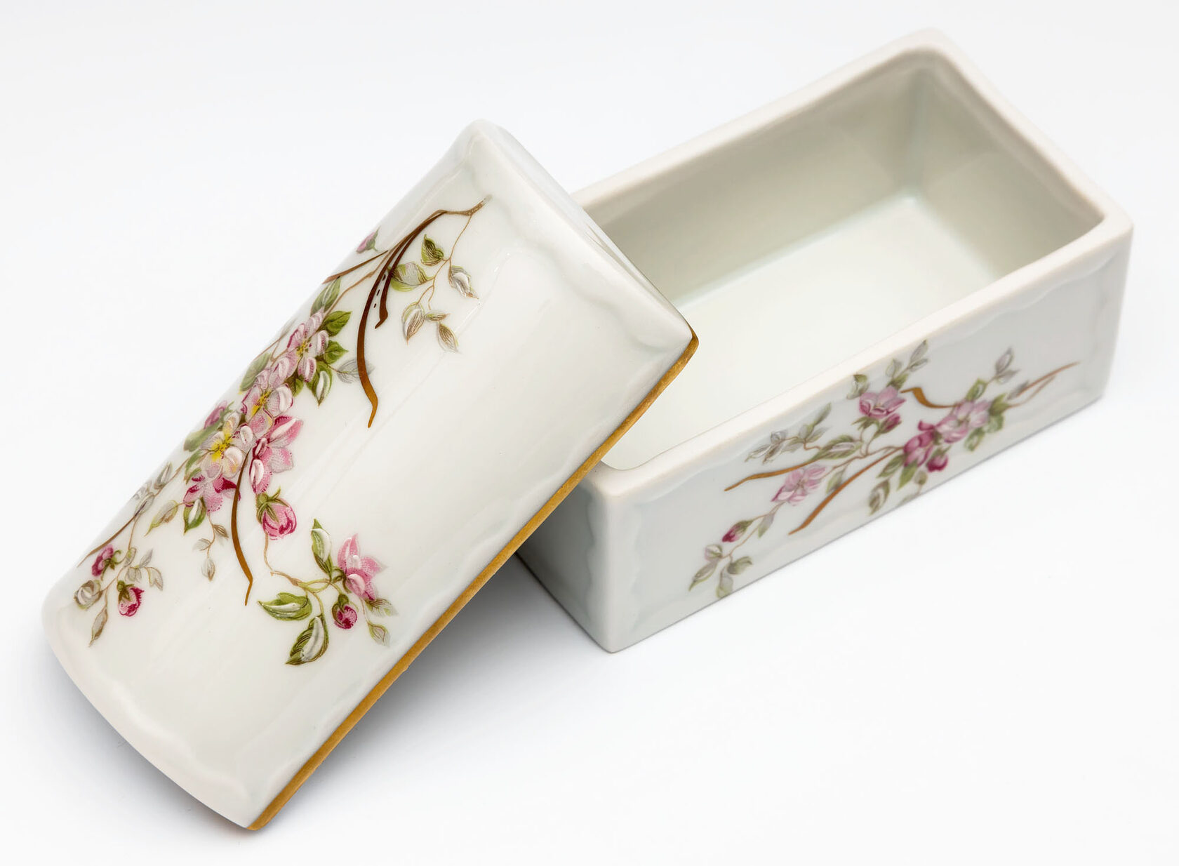 BAULETTO A/008 MB/352Шкатулка 9х9, лиможский фарфор