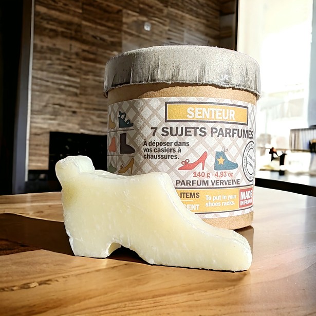 VERVEINE Мыло деодорирующее для обуви набор 7 шт 140 гр аромат вербена