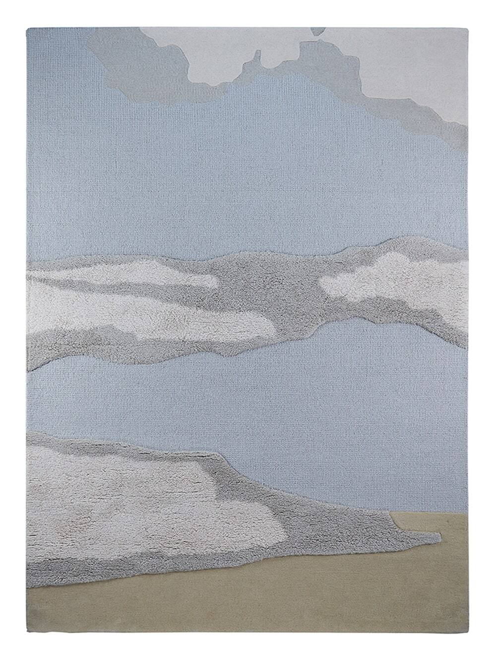 CLOUD MORNINGКовер 200х300, высота ворса 11-12 мм, 4 кг/м2 ручная работа, 100% новозеландская шер вид 3