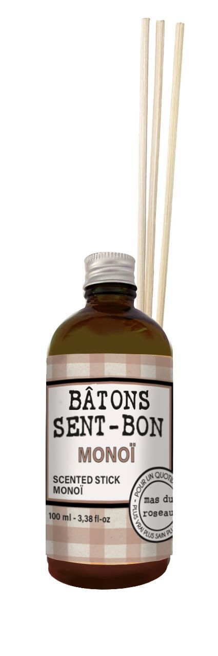 MONOI Диффузор 100 мл стекло, деревянные палочки