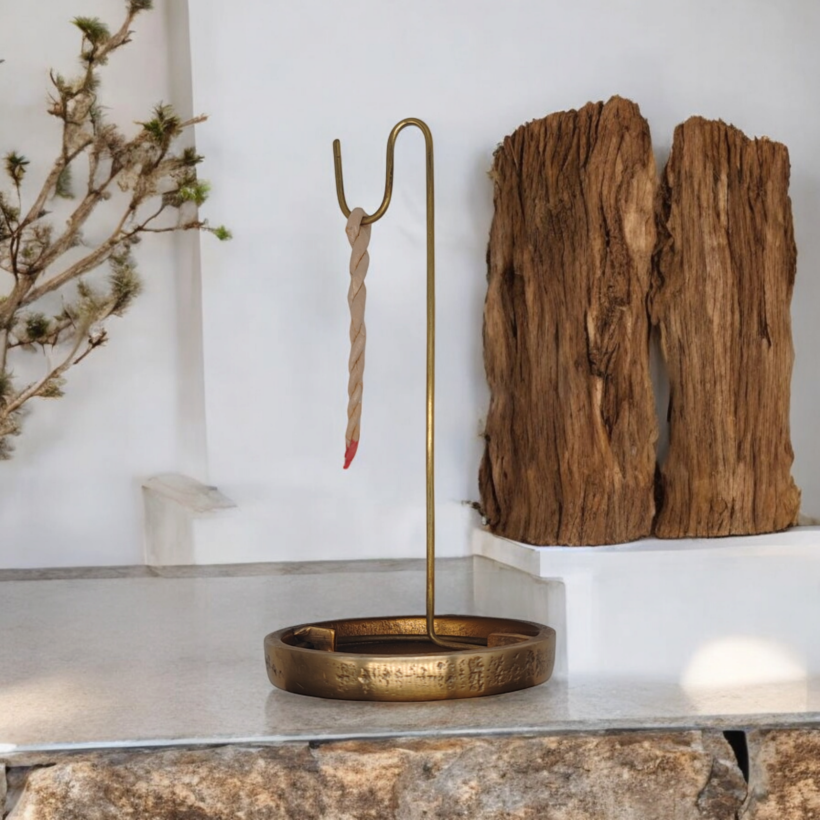 SUPPORT Держатель канатиков для зажигания, H.20 см, металл вид 2