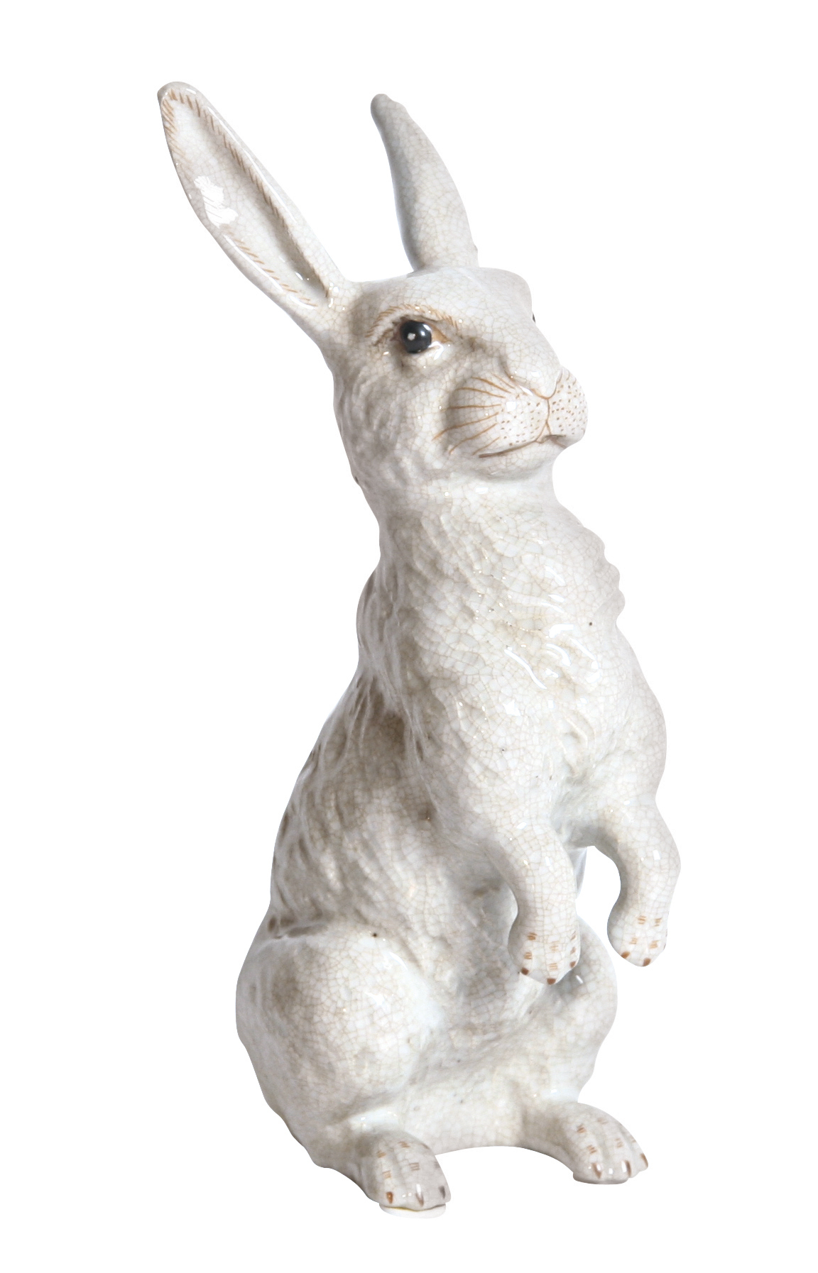 RABBIT LOOKING UPЗаяц, смотрящий вверх, фарфор H: 27 cm | W: 10 cm | D: 14 cm