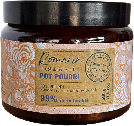 ROMARIN Соль ароматическая для интерьера 500 гр, аромат розмарин