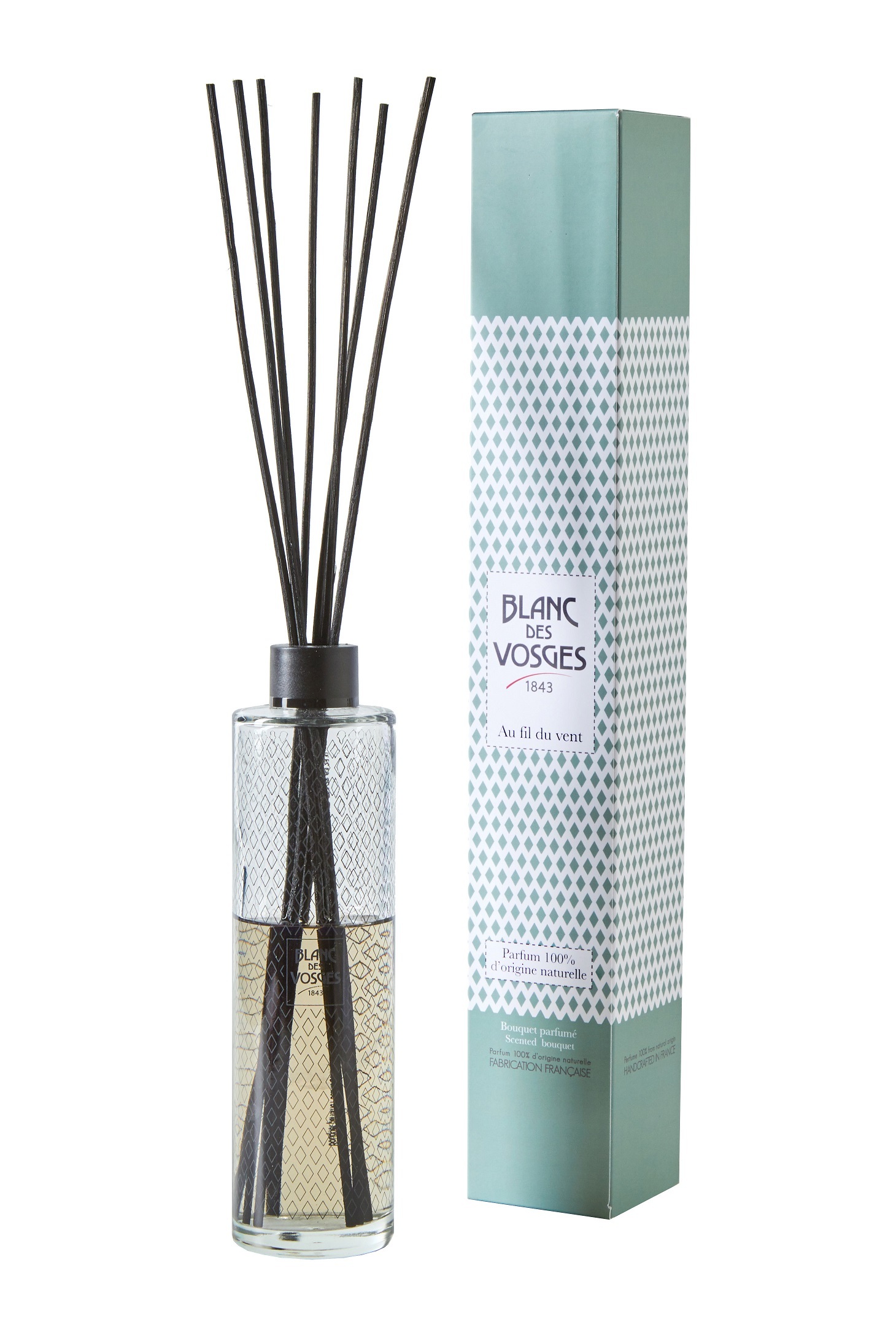 AU FIL DU VENTДиффузор, черные палочки 200 мл