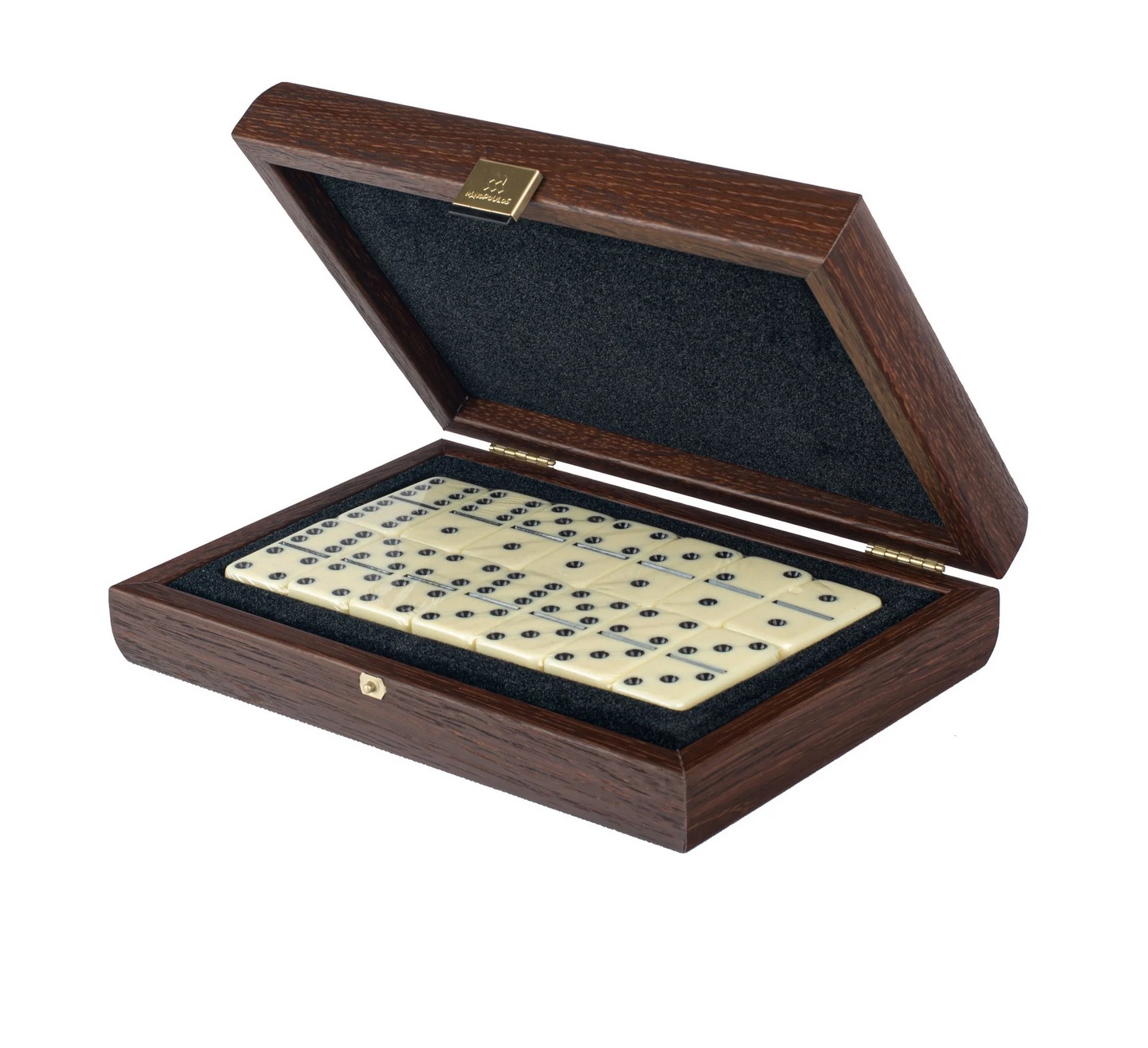 DOMINOESДомино, цвет карамель, эко-кожа, деревянный ящик 24x17см вид 2