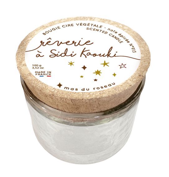 SIDI AMBRE Свеча парфюмированная 100 гр, аромат черный янтарь, выдувное стекло, 25 ч горения вид 2