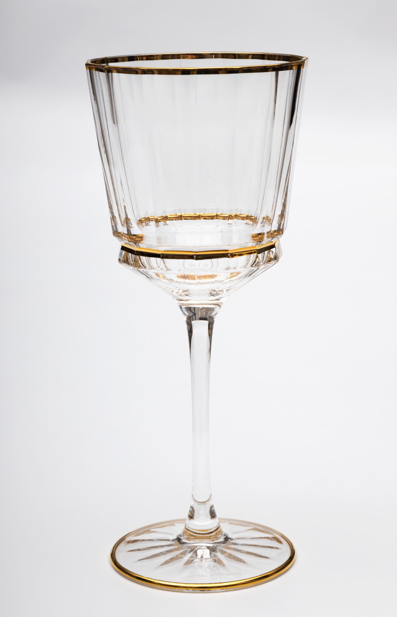 MACASSAR LIGHT GOBLETНабор бокалов для вина 6шт, хрусталь, золото 24К , H.21