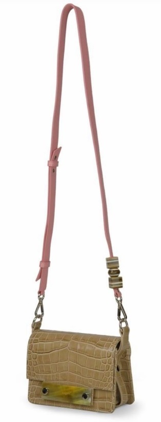 BASIC STRAPРемешок съемный розовый, телячья кожа