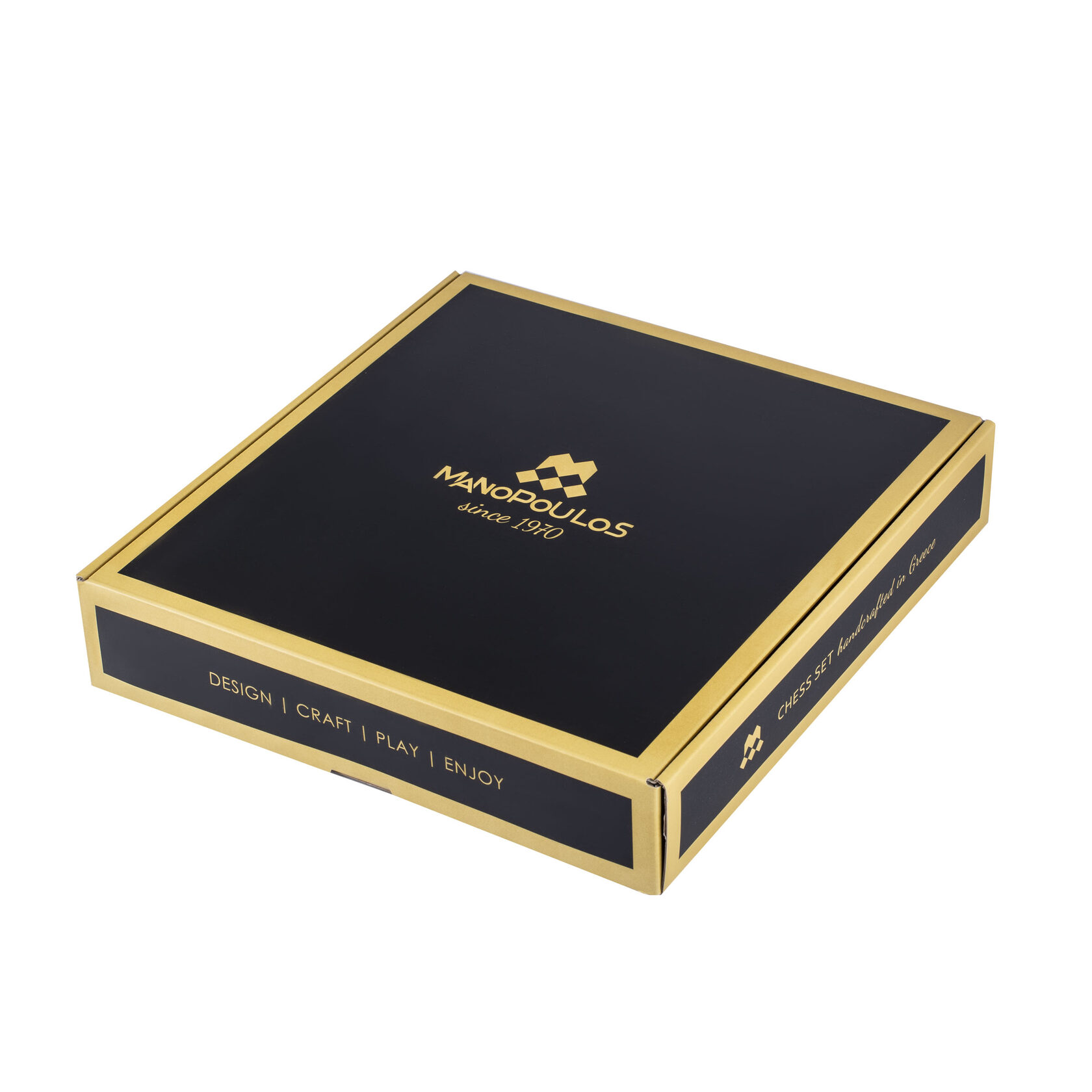 CLASSIC METAL CHESSШахматы классические, 44х44 см, золото с серебром, зеленый, металл вид 6