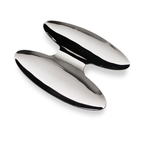 Appetizer Double DishДвойное блюдо для закусок, 12,5 х 15,7 см сталь 18/10 вид 2