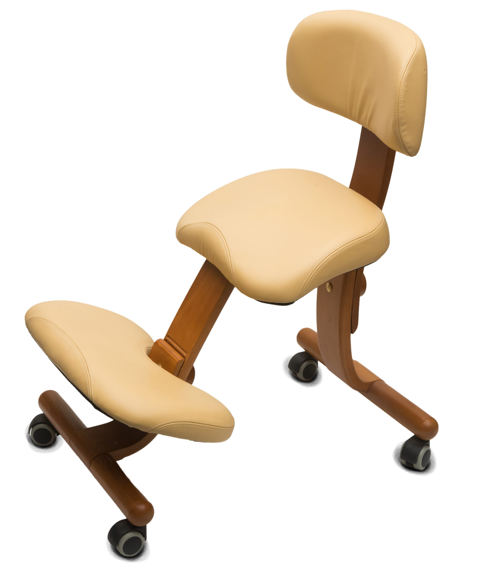 ERGO Эргономичный стул для работы за компьютером. Удобная поддержка ног и спины. Запатентованная раз