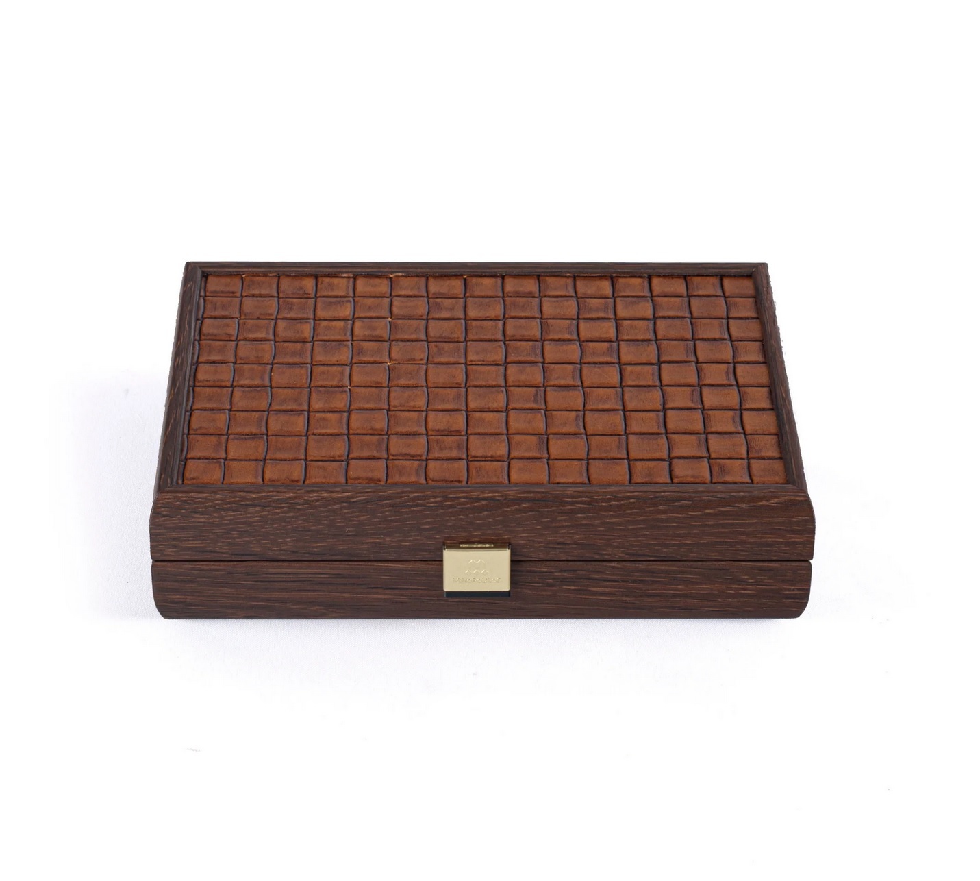 DOMINOESДомино, коричневый, эко-кожа, деревянный ящик 24x17см вид 2