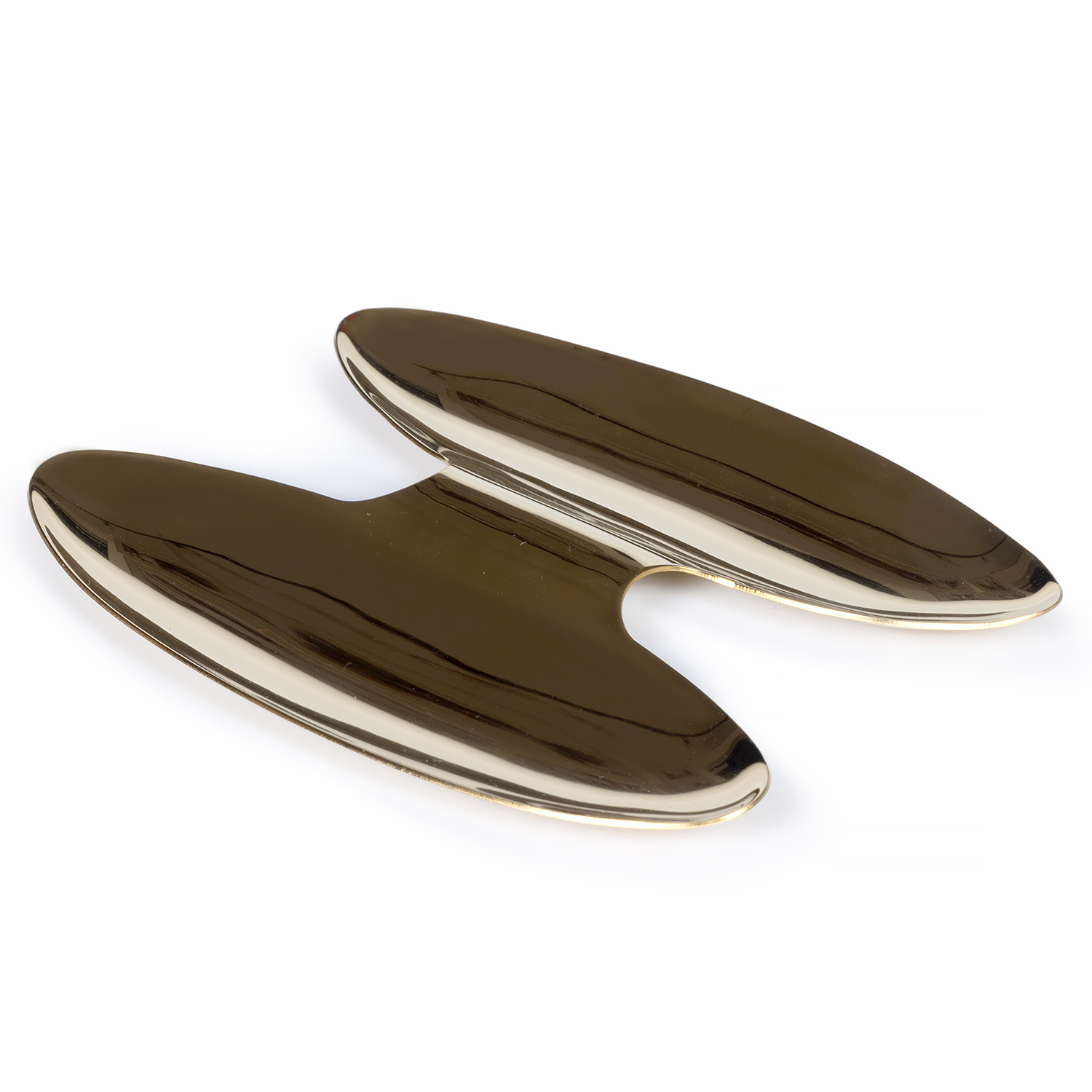 Appetizer Double Dish champagneДвойное блюдо для закусок, 12,5 х 15,7 см цвет шампань, сталь 18/10 вид 2