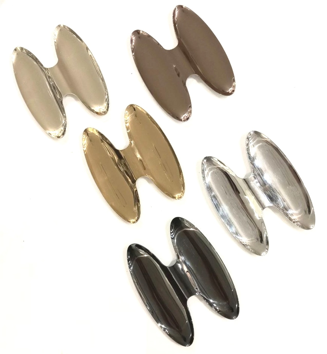 Appetizer Double Dish champagneДвойное блюдо для закусок, 12,5 х 15,7 см цвет шампань, сталь 18/10 вид 3