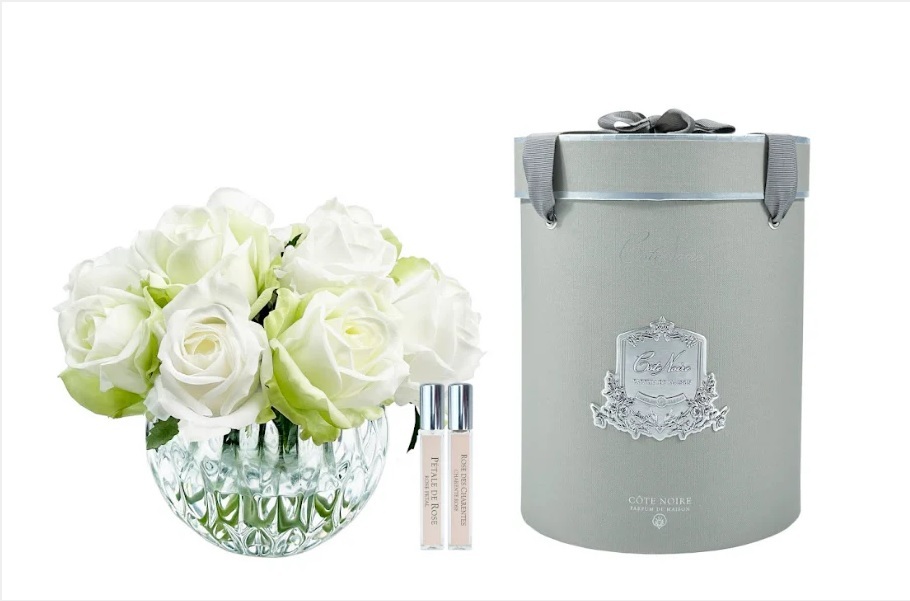 ROSE BUD BOUQUET Букет из бутонов роз, зеленый и белый, 2 спрея по 10 мл вид 1