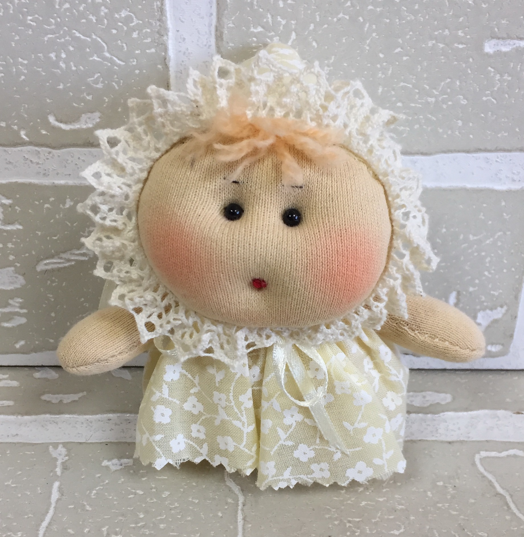 Куколка Лапушка(11*9)Авторская игрушка для интерьера