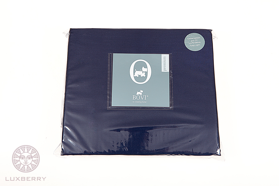 Простыня прямая (SB), "ЛАСТОЧКИ", сатин, р-р: 240 x 280см, цвет: синий