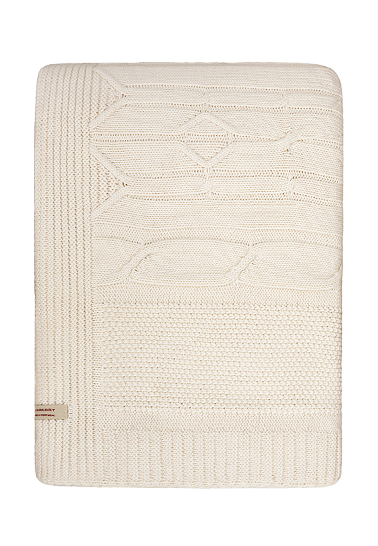 Плед "LUX 40" Хлопок 100%, р-р: 220 x 240см, цвет: экрю