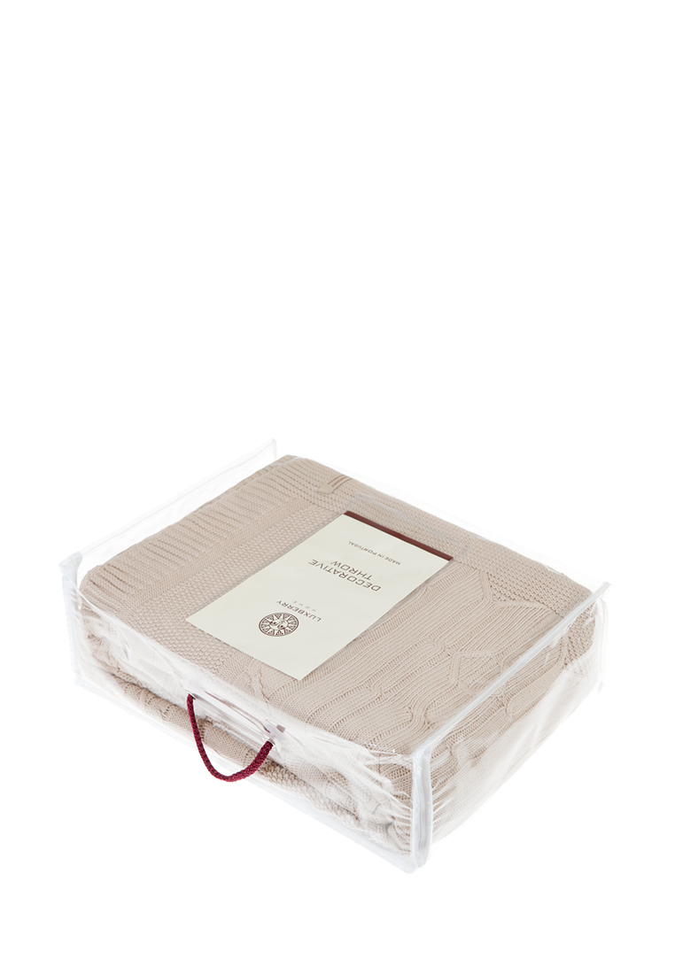 Плед "LUX 40" Хлопок 100%, р-р: 220 x 240см, цвет: пудра тон 02 вид 4