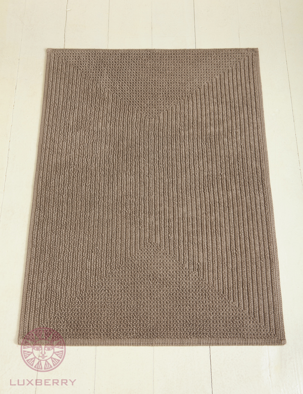 Коврик "SOFT", р-р: 65 х 90см, цвет: коричневый