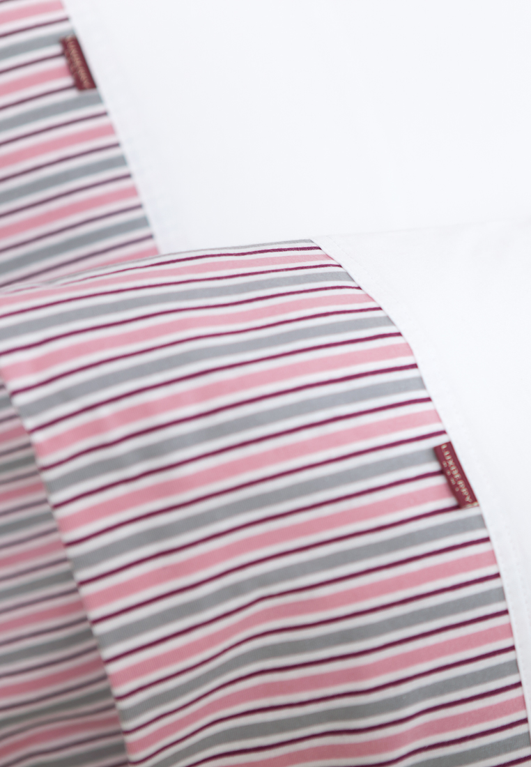 Наволочка, р-р: 70х70см,трикотаж-джерси,цвет: серый/розовый/винный вид 2