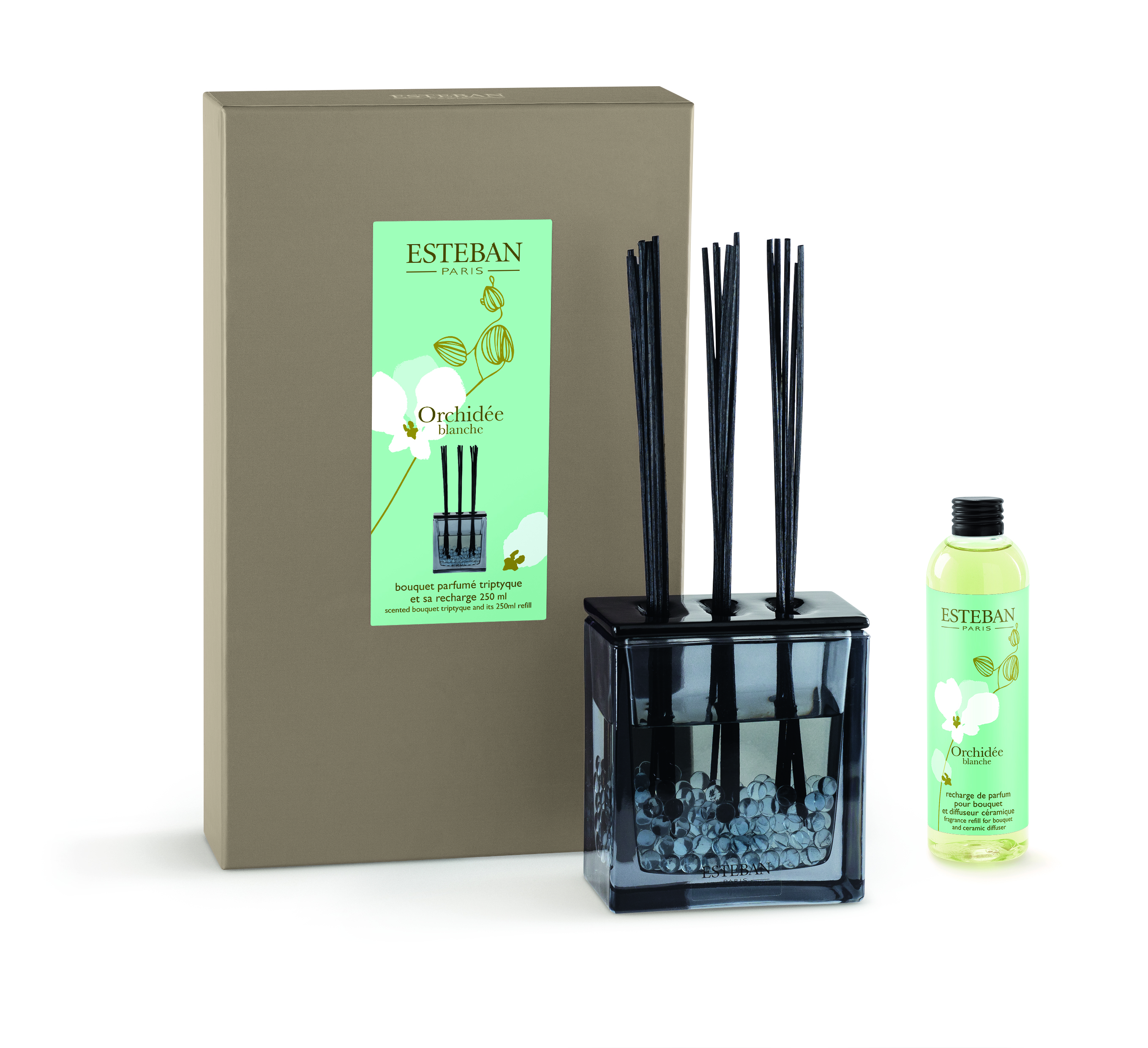 ДЕКО БУКЕТ С АРОМАТ/250мл БЕЛАЯ ОРХИДЕЯ