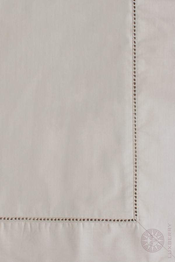 Пододеяльник "Мережка", перкаль, р-р: 220x240см, цвет: серо-бежевый вид 2