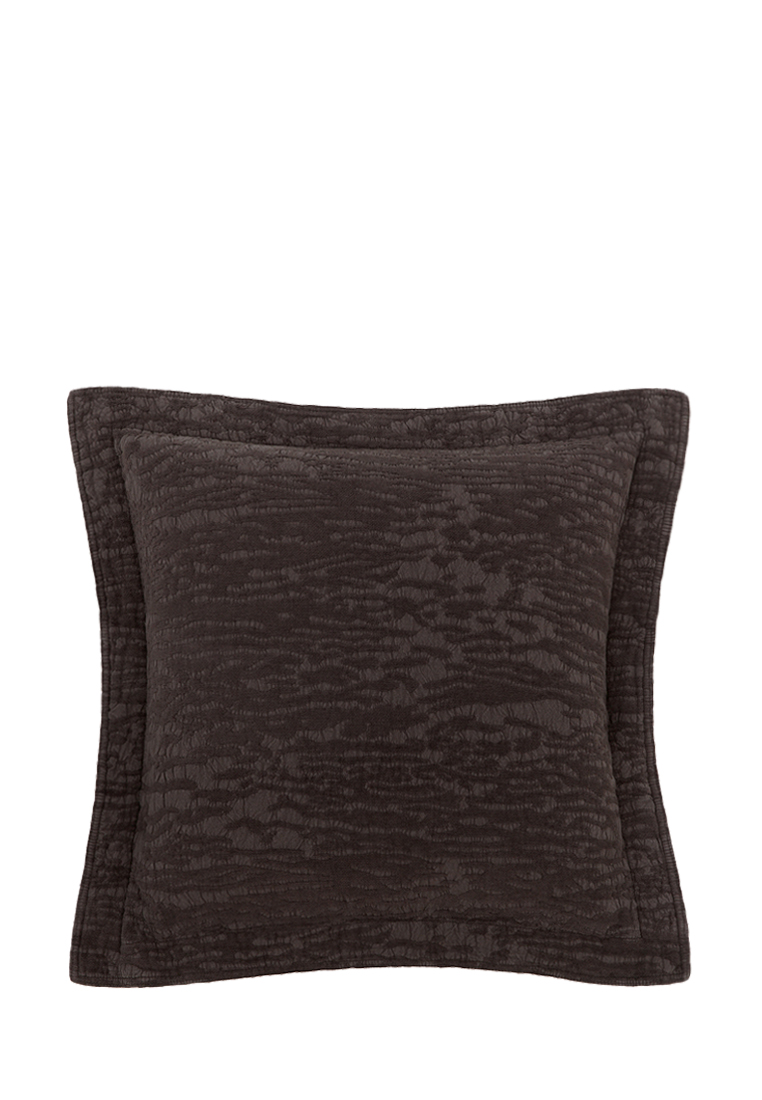 04695 Наволочка "VELVET" р-р: 47 х 47см, цвет: темный шоколад