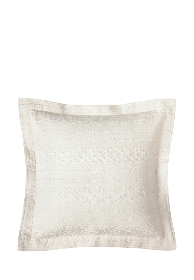 04698 Наволочка "ЗЕФИР", р-р: 47х47см, цвет: экрю