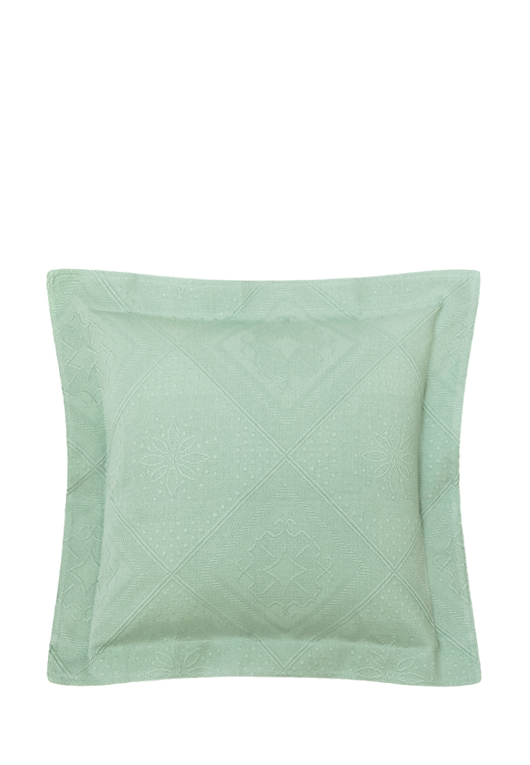 04661 Наволочка "LANA", р-р: 47х47см, цвет: зеленый