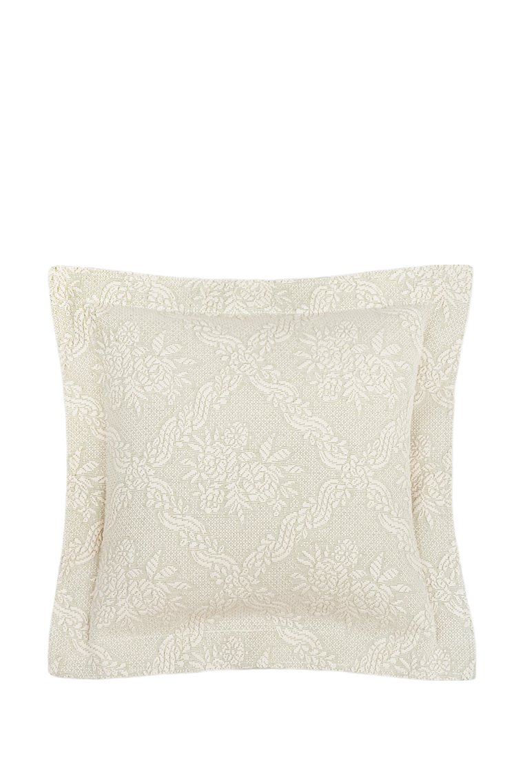 04663 Наволочка "ILIA", р-р: 47х47см, цвет:  зеленый