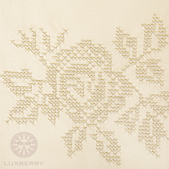 Декоративная наволочка для валика (ROSE), шампань вид 3