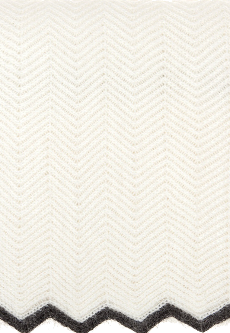 Плед "Imperio 293", р-р: 130 х 170см, цвет: белый/темно-серый вид 3