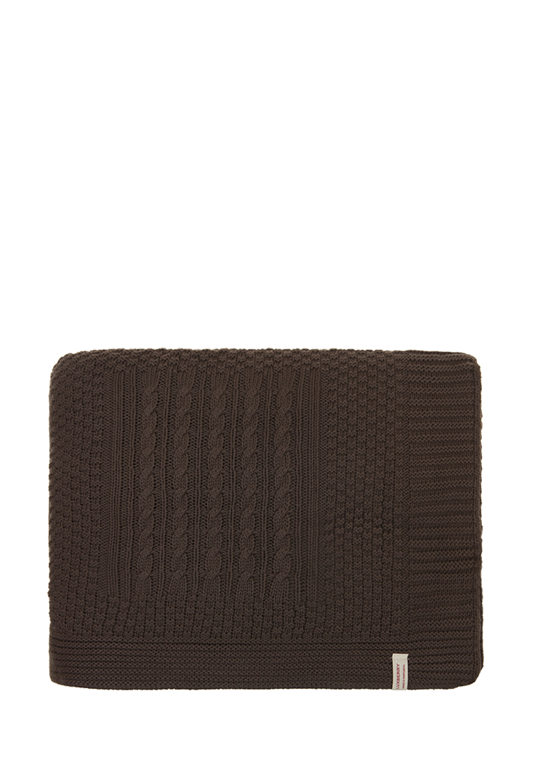 Плед "Imperio 3" Хлопок 100%, р-р: 220 х 240см, цвет: коричневый