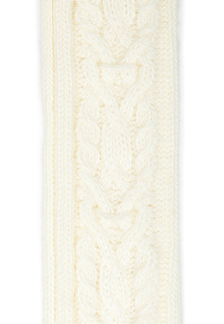 Гольфы вязаные, цвет: пломбир вид 3