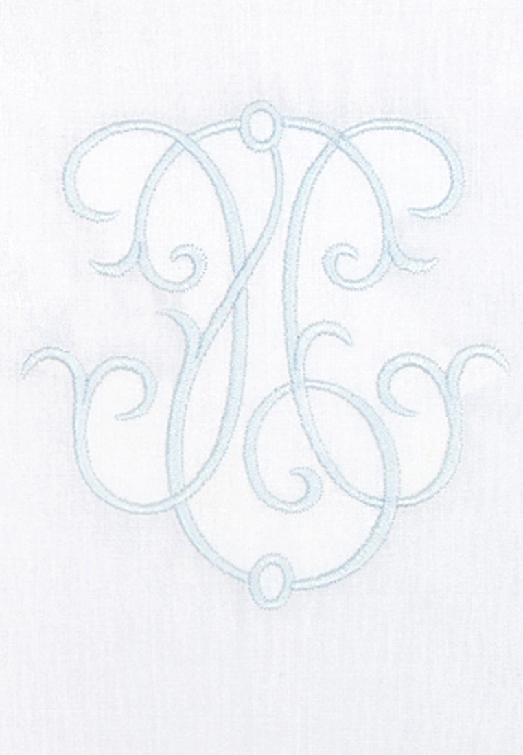 Чехол для бортика "ВЕНЗЕЛЬ", белый/голубой вид 4